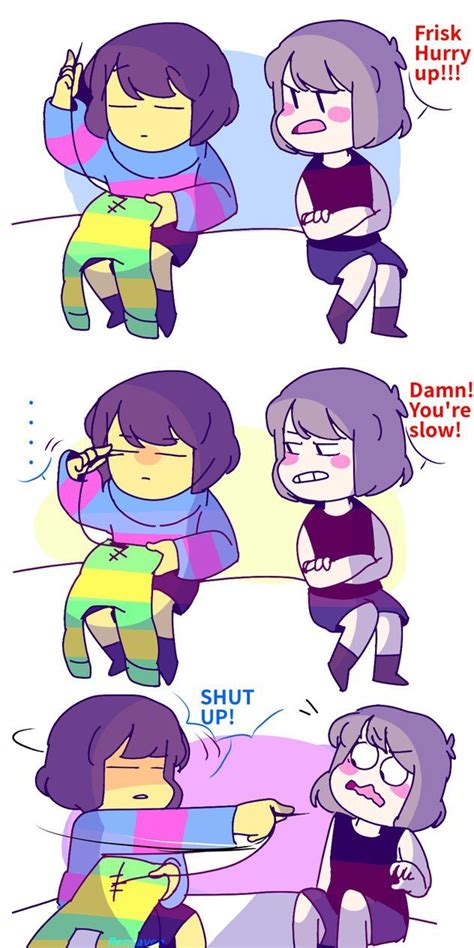 Comic Chara and Frisk by Rensaven on DeviantArt | Undertale!!! | Frisk