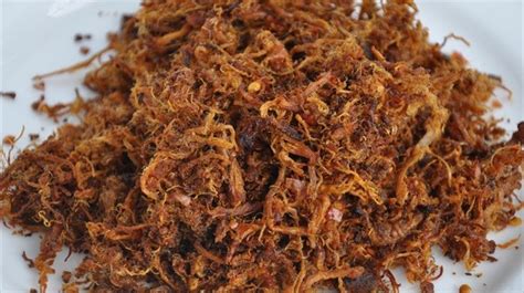 resepi serunding daging resepi bonda