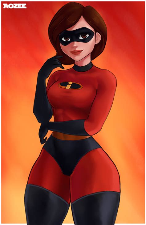 ElasticGirl - Helen Parr by Aozee on DeviantArt