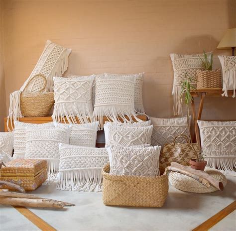 Подушки ковры МАКРАМЕ macrame | Идеи интерьера, Boho декор, Декор