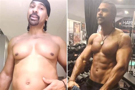 David Haye vows to go from 'fat to fit in eight weeks' as he shows off ...