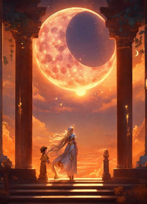 Lexica - Selene the Goddess of the Moon and Helios the God of the Sun