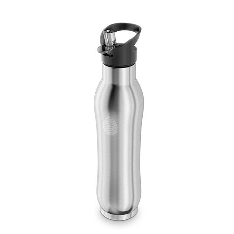 pH ACTIVE // Steel Water Bottle + 4 Filters - Invigorated Water - Touch ... 