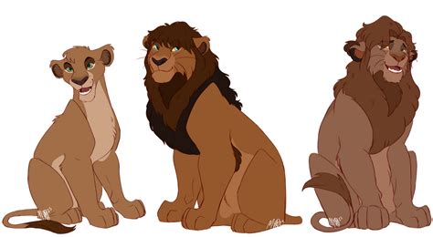 Evolution of Lionsonas by kitschykricket on DeviantArt
