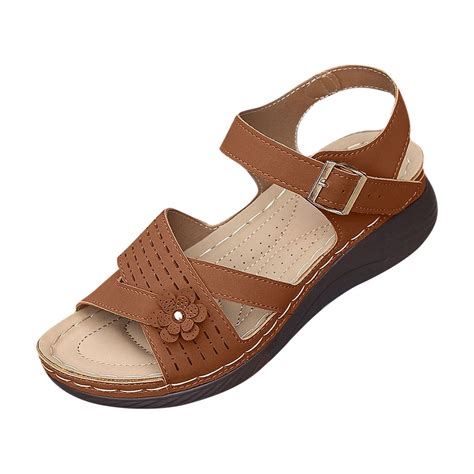 Admvng Summer Shoes for Women Comfort Arch Support Sandals Summer