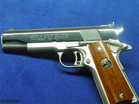 COLT GOLD CUP NATIONAL MATCH 45 ACP "ELITE" NEW AND UNFIRED IN BOX!