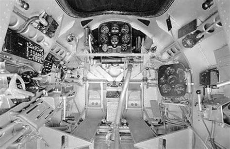 Seversky P-35A cockpit . Photo: U.S. Air Force