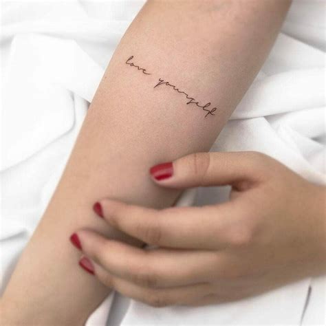 101 Best Love Yourself Tattoo Ideas You Have To See To Believe!