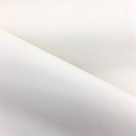white plain leatherette white faux leather fabric white artificial