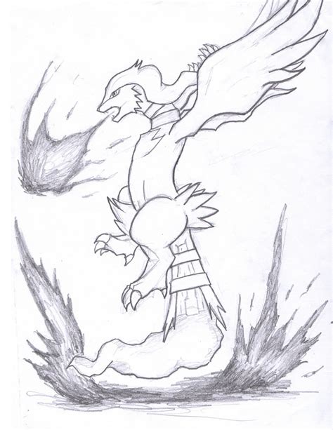 Reshiram Pokemon Black by Inspiration-1 on DeviantArt