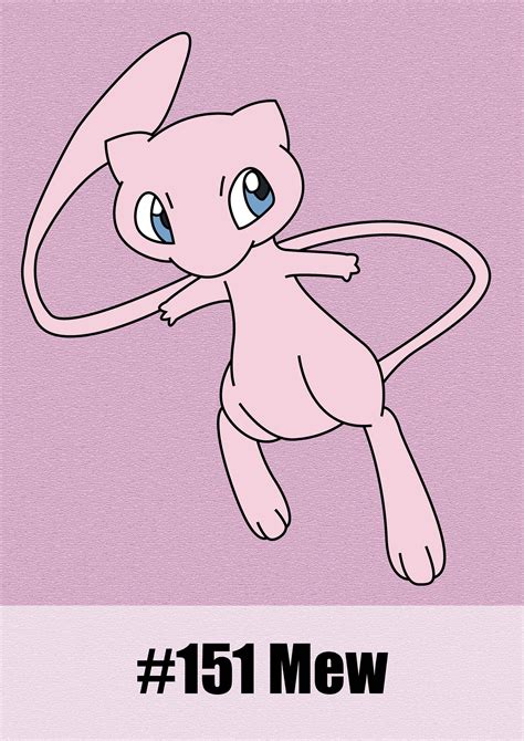 mew pokemon card 3