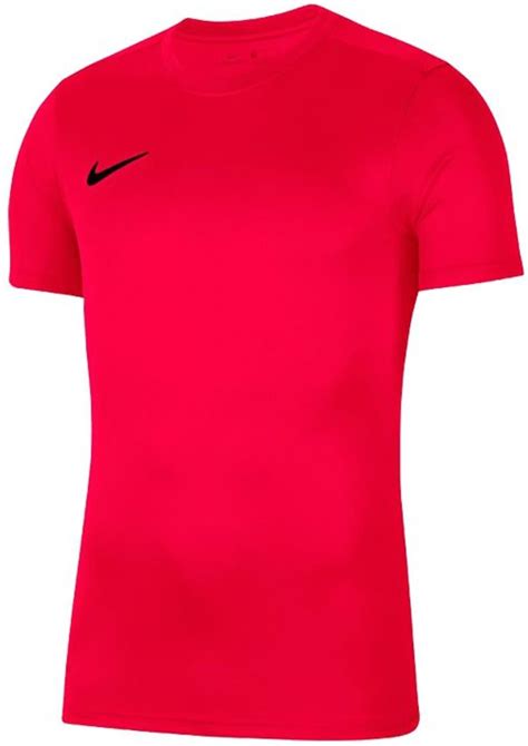 Koszulka Nike Dry Park VII Jr BV6741 (kolor Czerwony, rozmiar 152 cm ...
