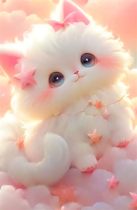 cute pink cat wallpaper hd  infoupdateorg