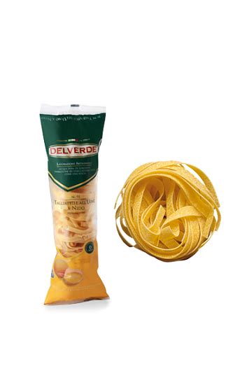 Макароны Delverde TAGLIATELLE ALL'UOVO №91 250г – купить колотый горох ...