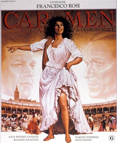 Carmen, opéra de Bizet dans le film de Francesco Rosi | Fashion poster
