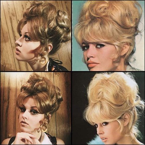 iconic  hairstyles  remember brigitte bardot beehive  hair