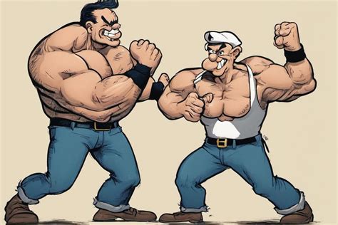 ...BLUTO ...VS... POPEYE... by dekeklein on DeviantArt