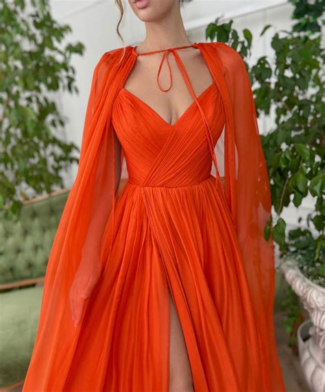 Royal Draped Sunset Gown | Teuta Matoshi