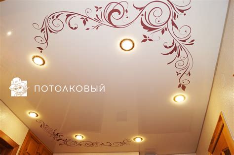 Глянцевые натяжные потолки в Ярославле: цены, фото