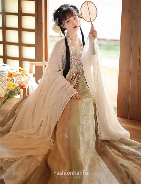 Fashion Hanfu Traditional Chinese Dress Tang Dynasty Hanfu Dress Female ...