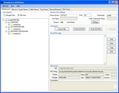 SNMP Source - SNMP Mib XML Converter/Viewer