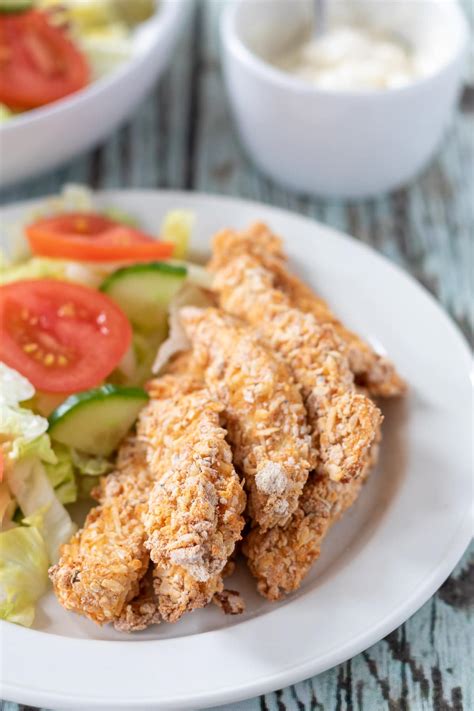 Healthy Baked Chicken Strips - Neils Healthy Meals