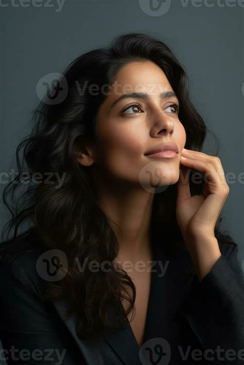 emotional dynamic pose 30 year old woman AI Generative 26893207 Stock