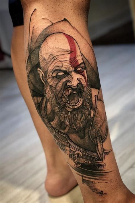 kratos tattoos  guys picture tattoos tattoo designs men
