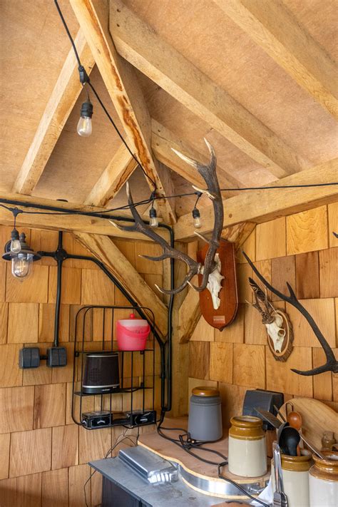 Zoned Garden with Multiple Oak Structures - Hardwoods Group