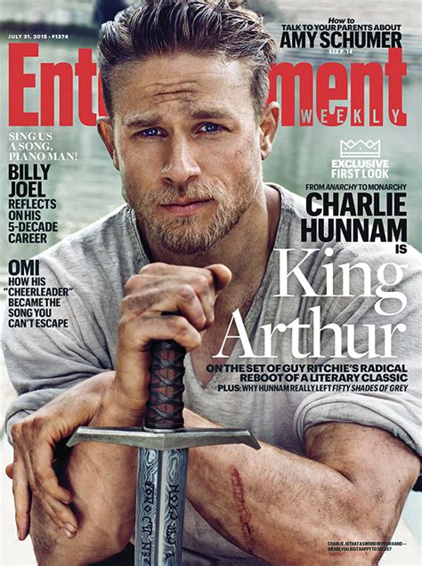 Charlie Hunnam Covers Entertainment Weekly as 'King Arthur' – The ...