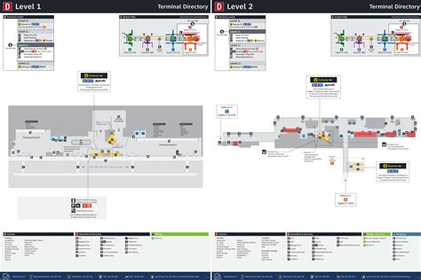 Houston airport terminal D map - Ontheworldmap.com