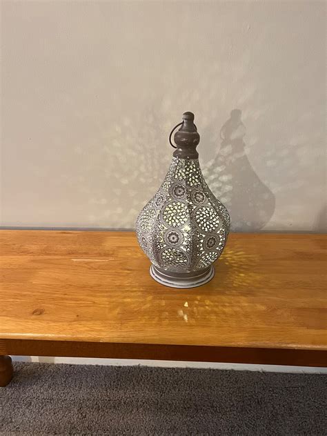moroccan table lantern table lamp table top  garden lantern