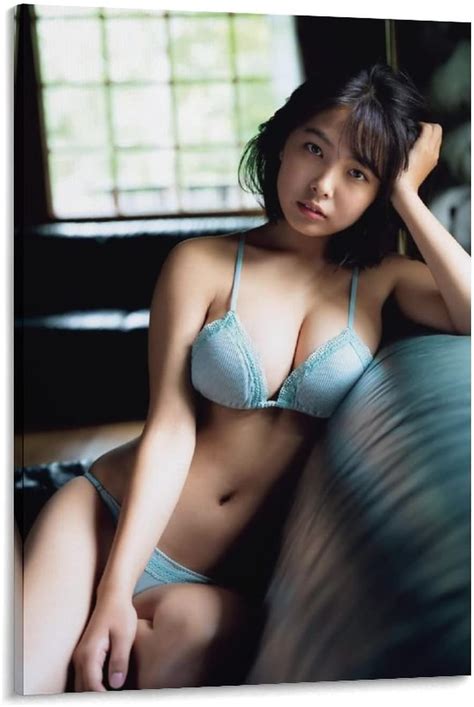 Amazon.co.jp: 寺本莉緒セクシーな女神の水着写真ポスター キャンバス プリント 部屋飾り ウォールアート ベッドルーム ポスター ...