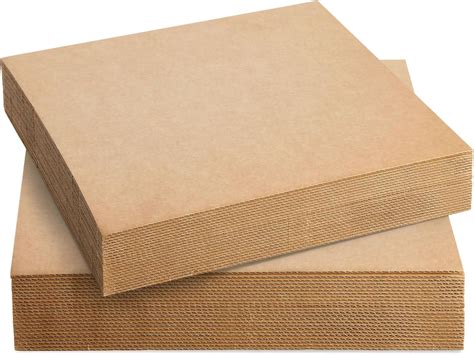 juvale corrugated cardboard sheets cardboard squares inserts