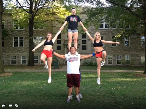 The 25+ best Cool cheer stunts ideas on Pinterest | Amazing cheer ...