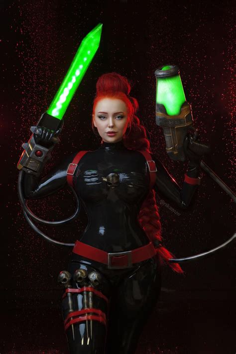 Callidus Cosplay by @Nikawuw : r/Warhammer_Smut