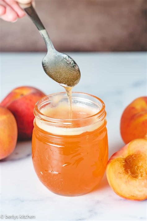 Simple Syrup With Peaches at Victoria Horton blog
