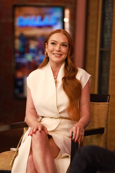 LINDSAY LOHAN at Live with Kelly and Ryan 11/08/2022 – HawtCelebs