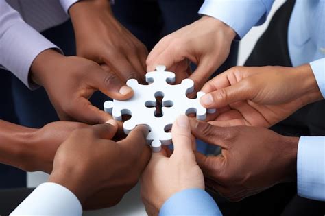 Premium Photo | Collaborative Synergy Teamwork Is Key photo