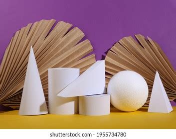 Creative Still Life Different Geometric Shapes Stock Photo 1955734780 ...