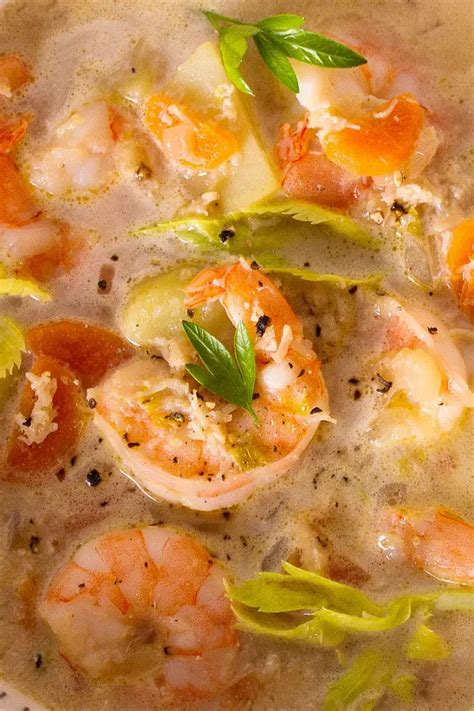 Slow Cooker Shrimp and Crab Chowder – MY EDIBLE FOOD