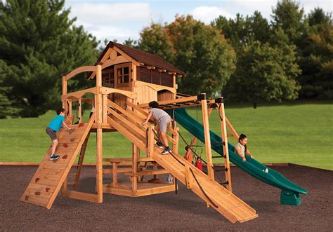 Backyard Swing Sets & Backyard Playsets