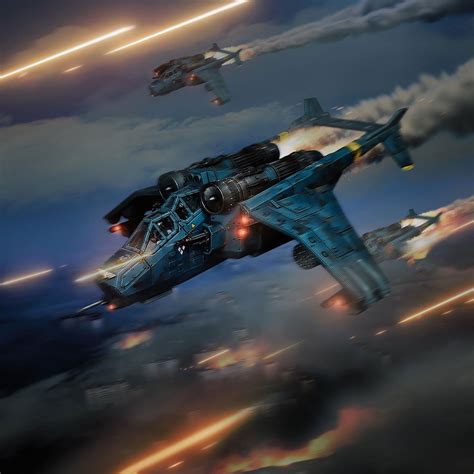 Valkyrie - Art by Forgotten Wulf - 40K Gallery