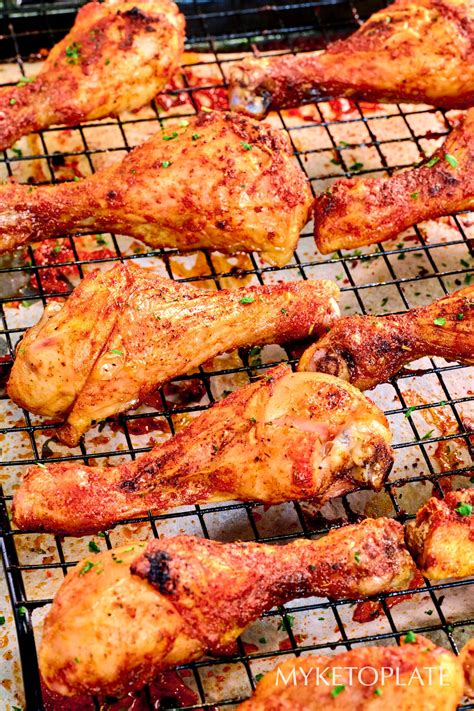 Air Fryer Chicken Legs - MyKetoPlate
