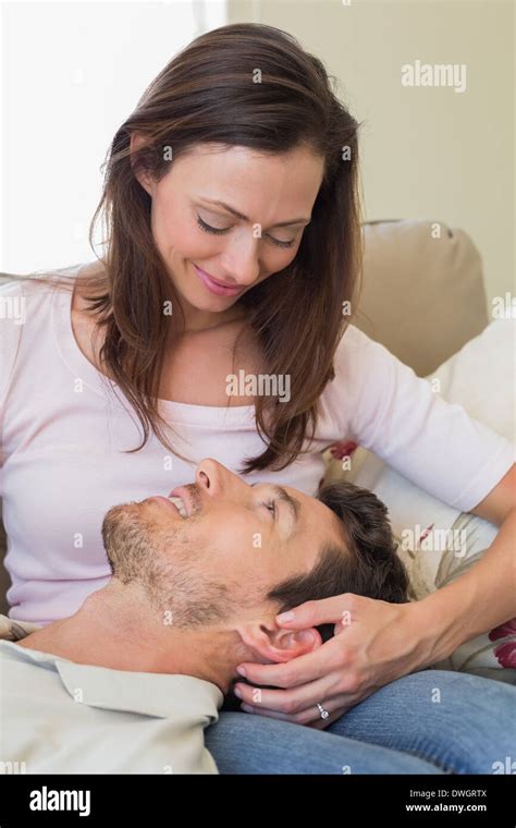 Man on womans lap hi-res stock photography and images - Alamy