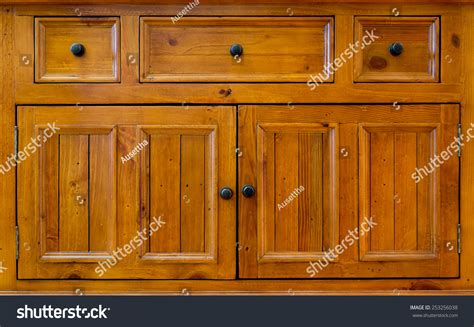 front wooden cabinet stock photo  shutterstock