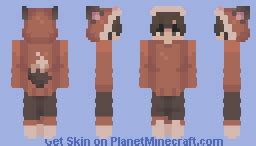 Fox // Boy Minecraft Skin