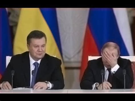 ЛЯПЫ Януковича на прессухе: смех и слезы! - YouTube