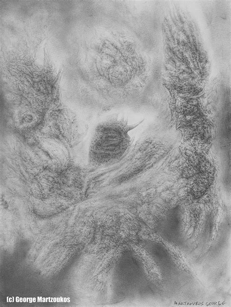 drawing of a canyon 6