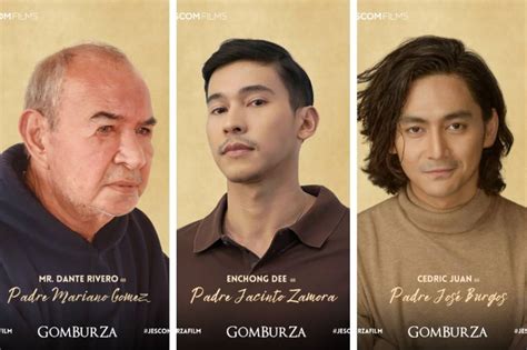 Cast of historical film 'GomBurZa' announced – Filipino News